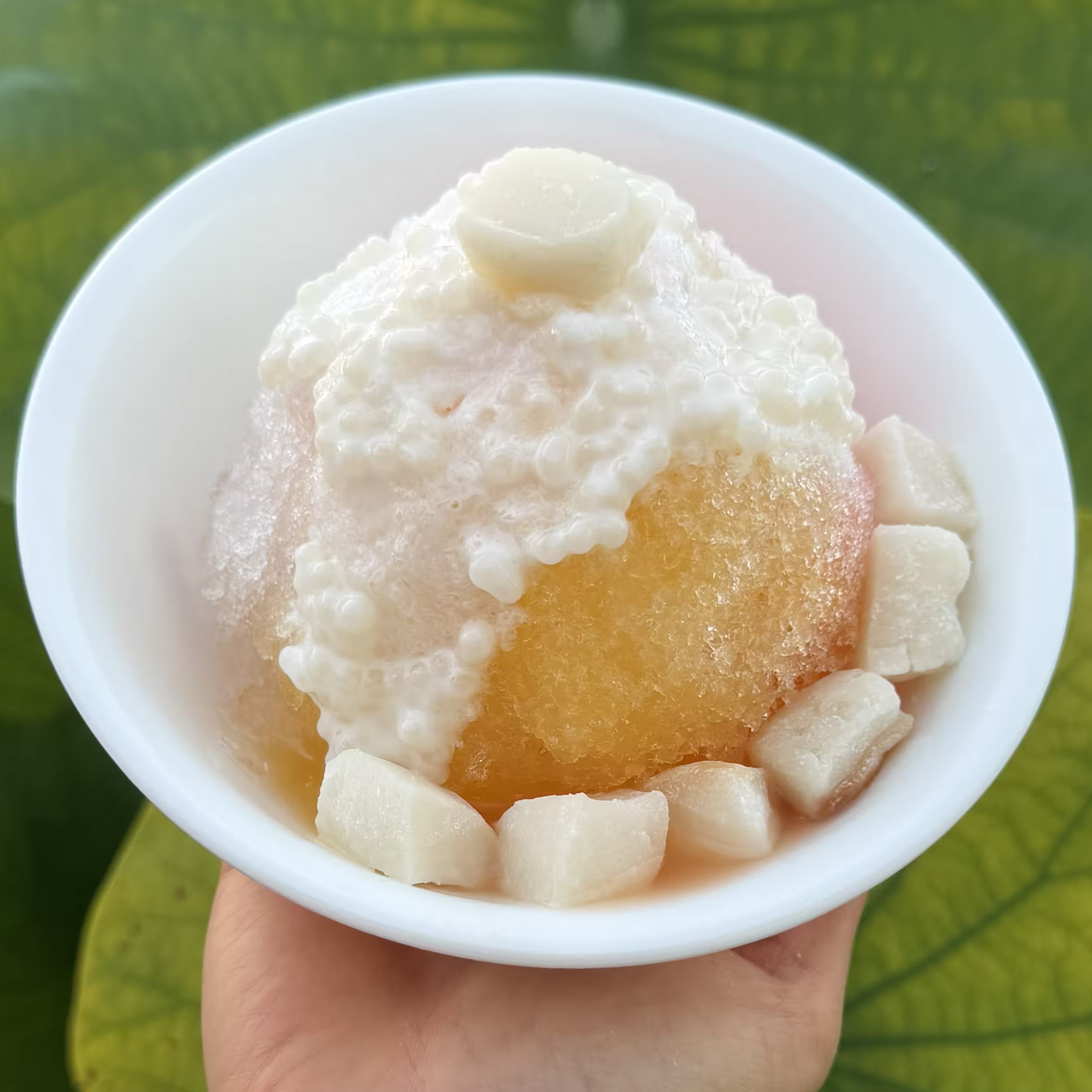 Trifecta shave ice cup model